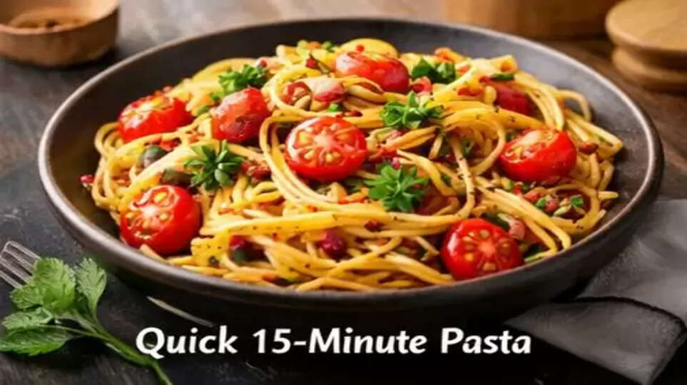Quick 15-Minute Pasta for Lazy Evenings